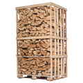Brennholz 25 cm – Hartholz-Mix – Palette 2 m³ (ca. 3 Ster) – Trockenes Kaminholz