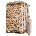 Brennholz 30 cm – Hartholz-Mix – Palette 2 m³ (ca. 3 Ster) – Trockenes Kaminholz