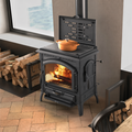 La Nordica Kaminofen Isotta con cerchi mit Kochplatte – 9,3 kW