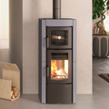La Nordica Kaminofen Ester Forno Evo Vulkanstein mit Backofen – 8 kW