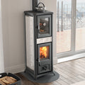 La Nordica Kaminofen Gemma Forno Ceramica mit Backofen – 7,3 kW