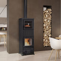 La Nordica Kaminofen Nova Forno.16 Steel mit Backofen – 11,8 kW